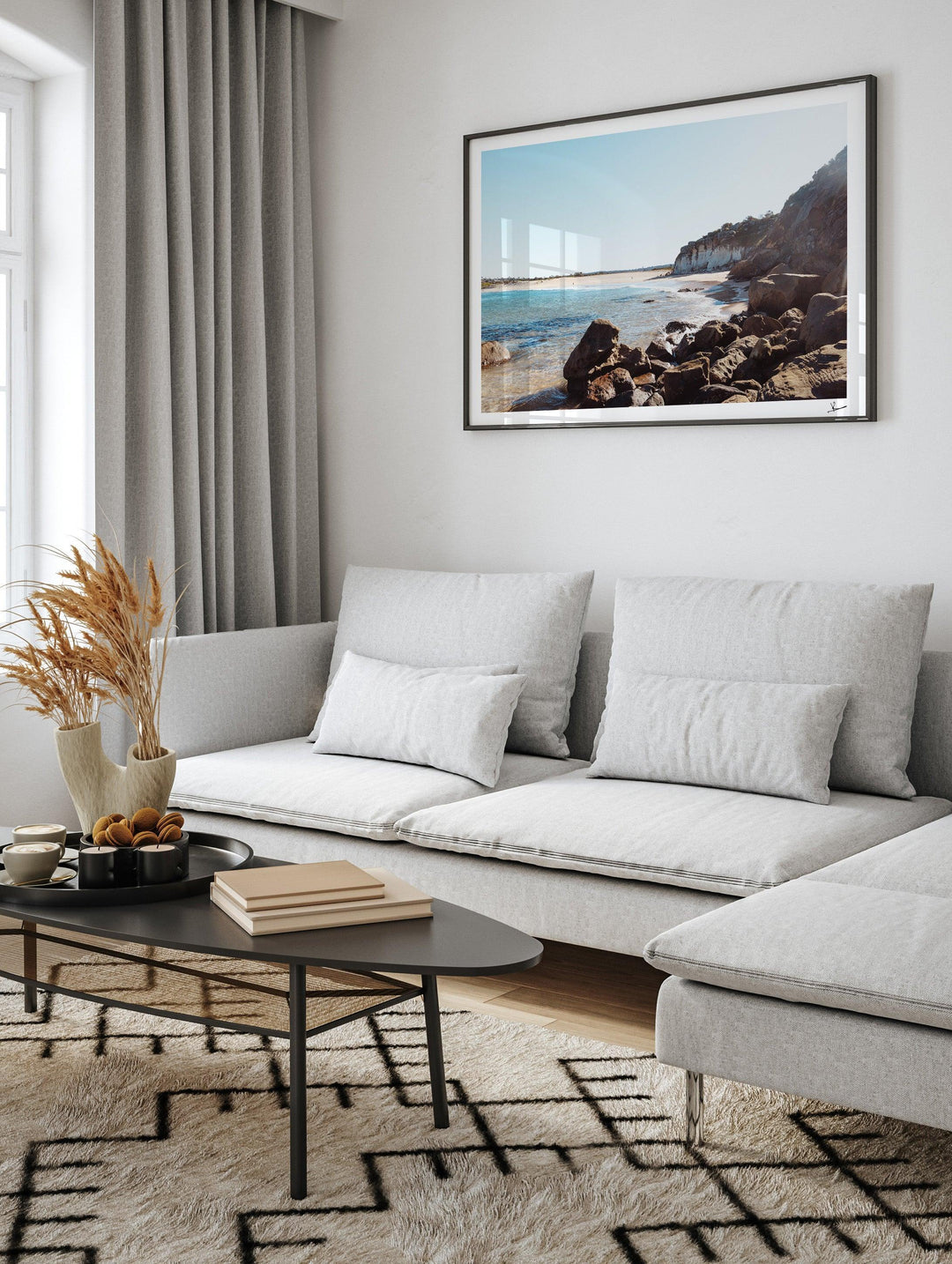 South Curl Curl Beach 01 - Sydney Wall Art Print
