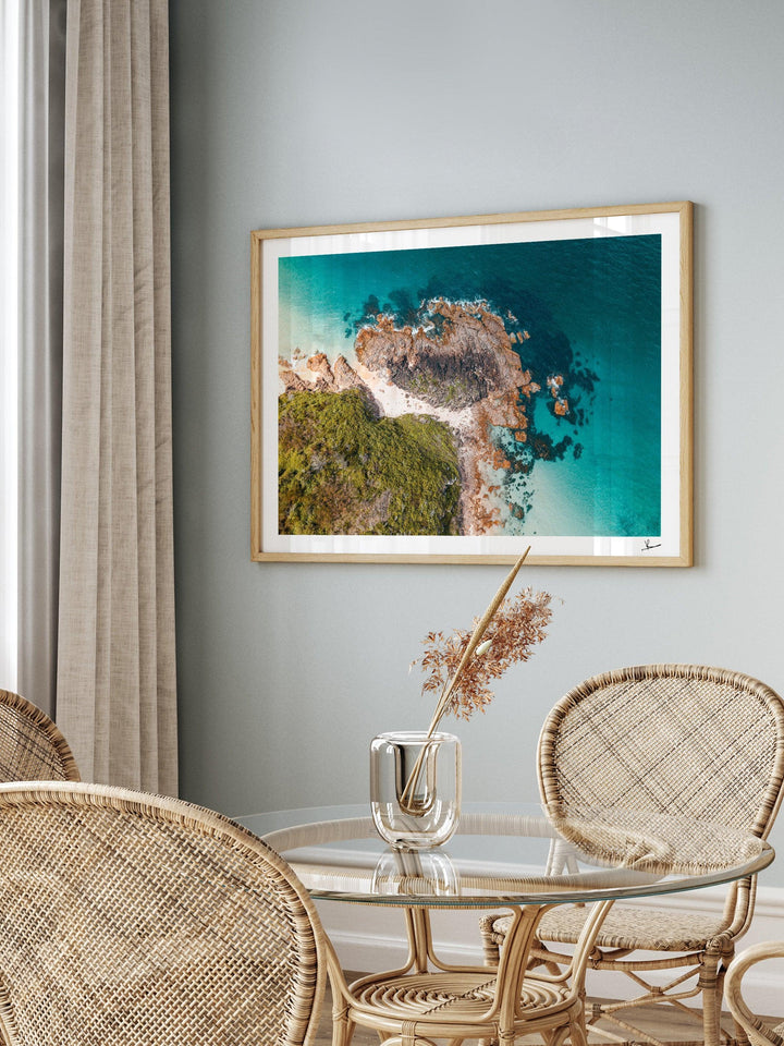 Coastal Contrast – Nelson Bay – Port Stephens Wall Art Print