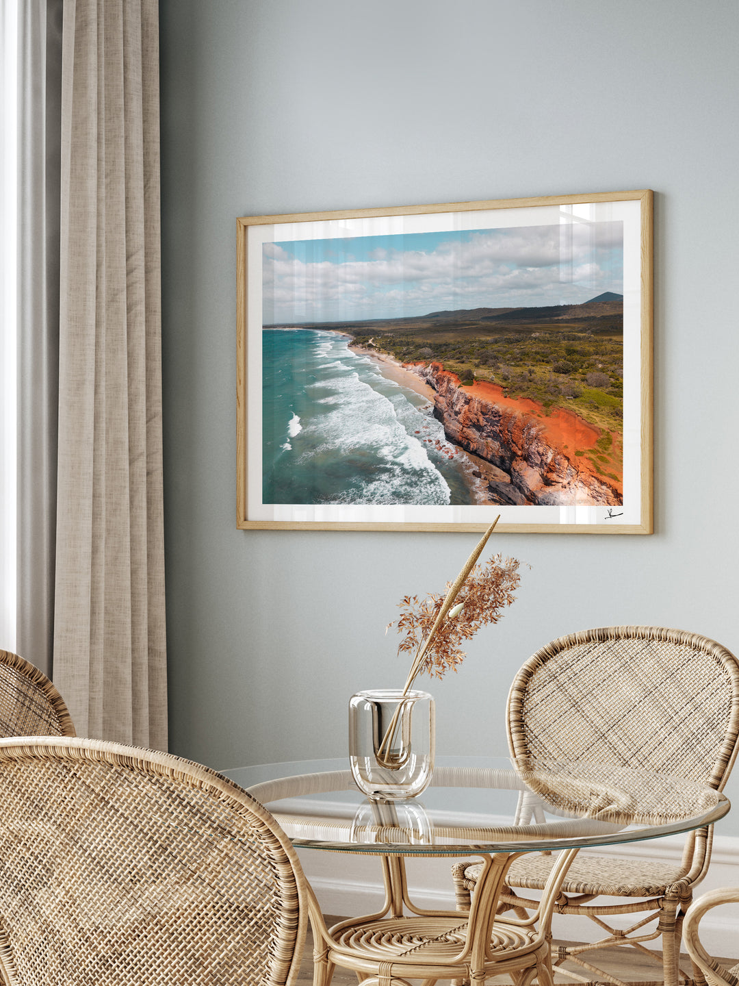 Red Cliff 01 - Wall Art Print