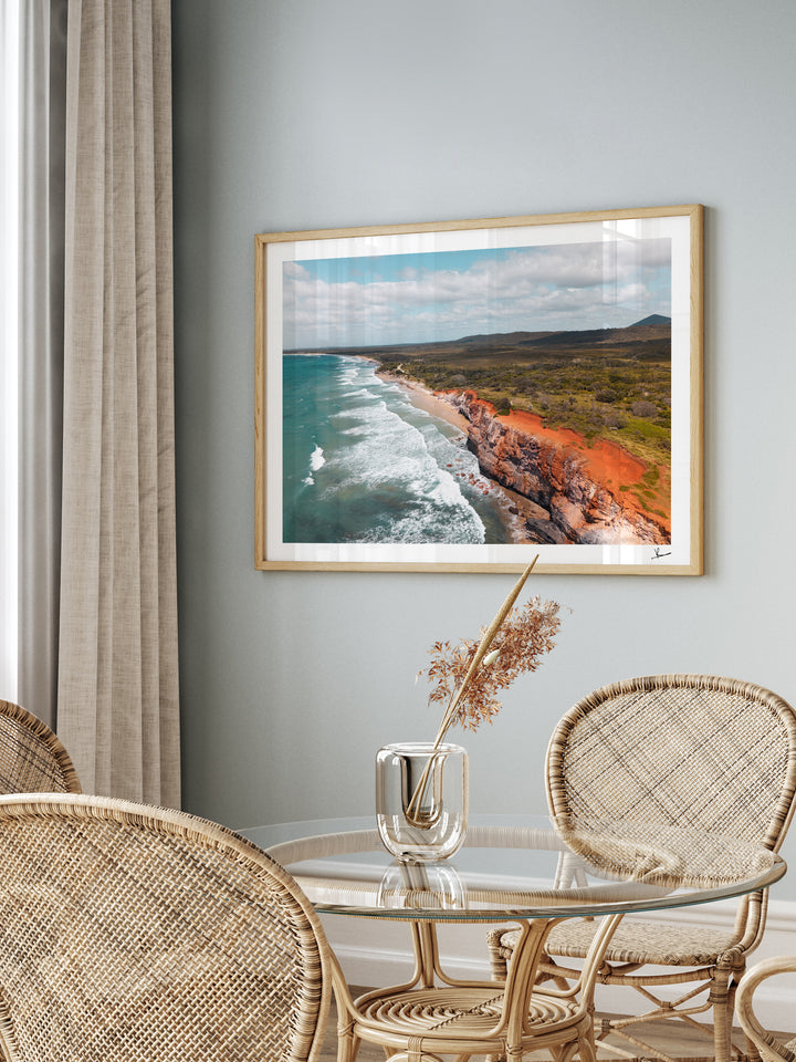 Red Cliff 01 - Wall Art Print