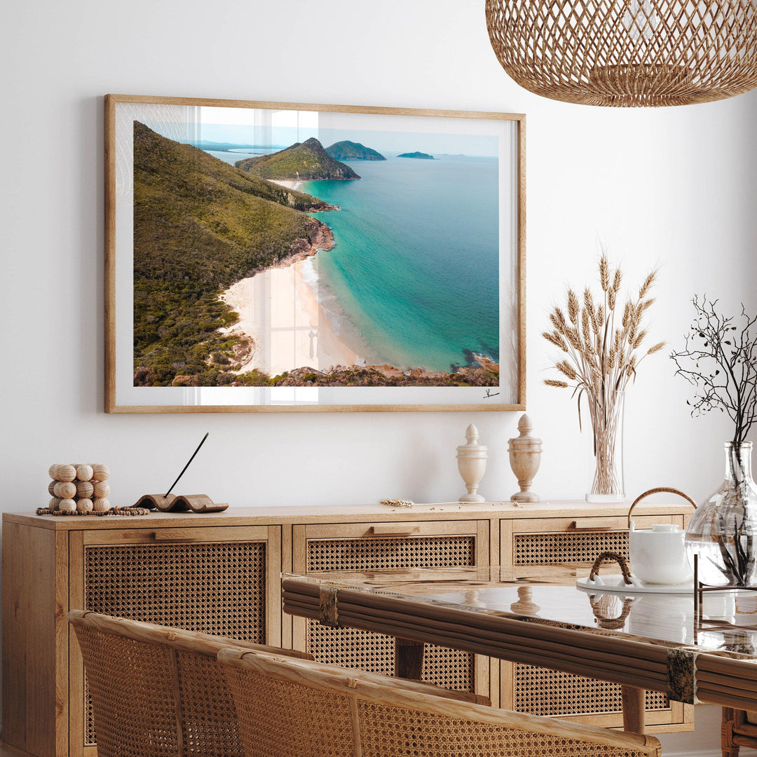 Wreck Beach – Nelson Bay – Port Stephens Wall Art Print