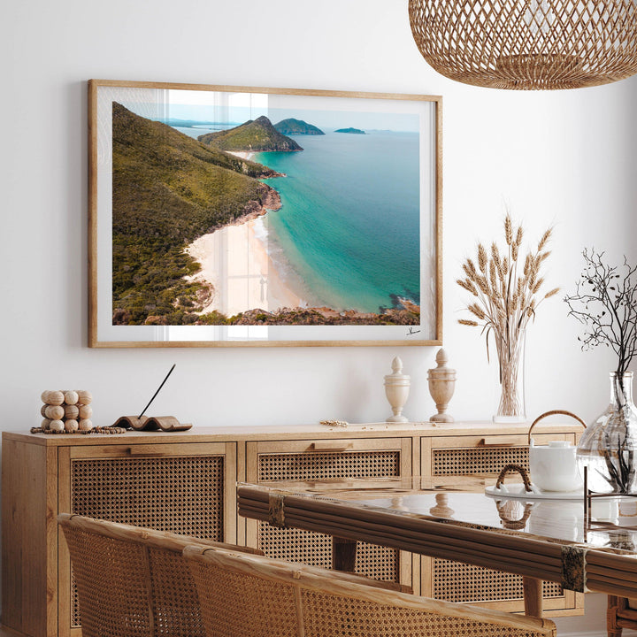 Wreck Beach – Nelson Bay – Port Stephens Wall Art Print