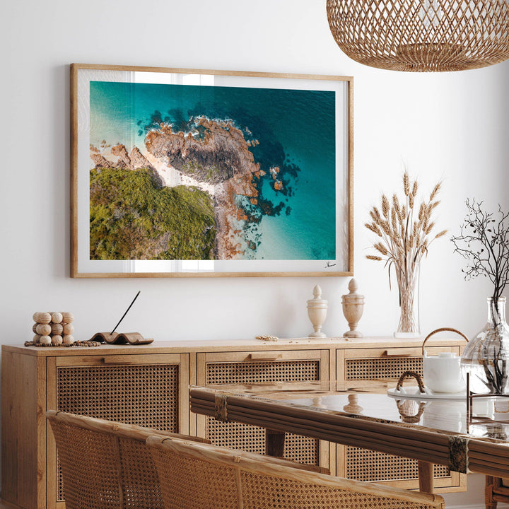 Coastal Contrast – Nelson Bay – Port Stephens Wall Art Print