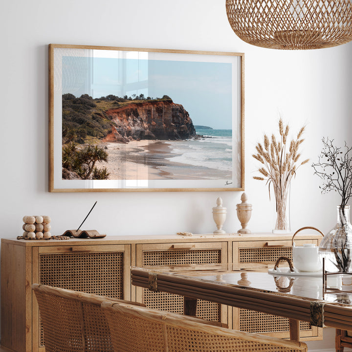 Red Cliff 02 - Wall Art Print