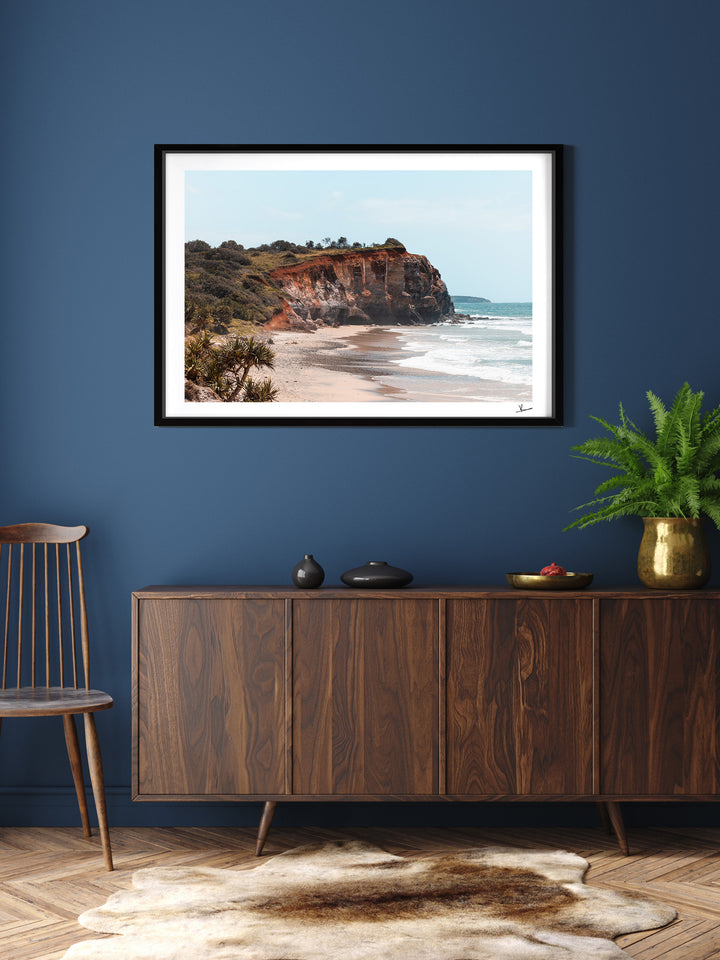 Red Cliff 02 - Wall Art Print
