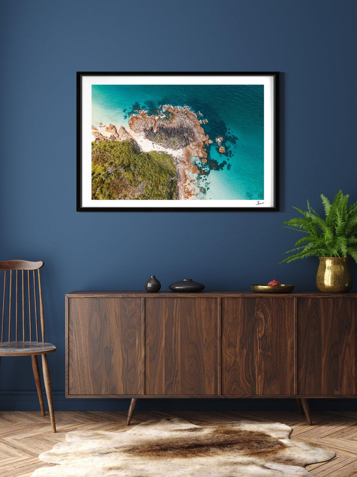 Coastal Contrast – Nelson Bay – Port Stephens Wall Art Print
