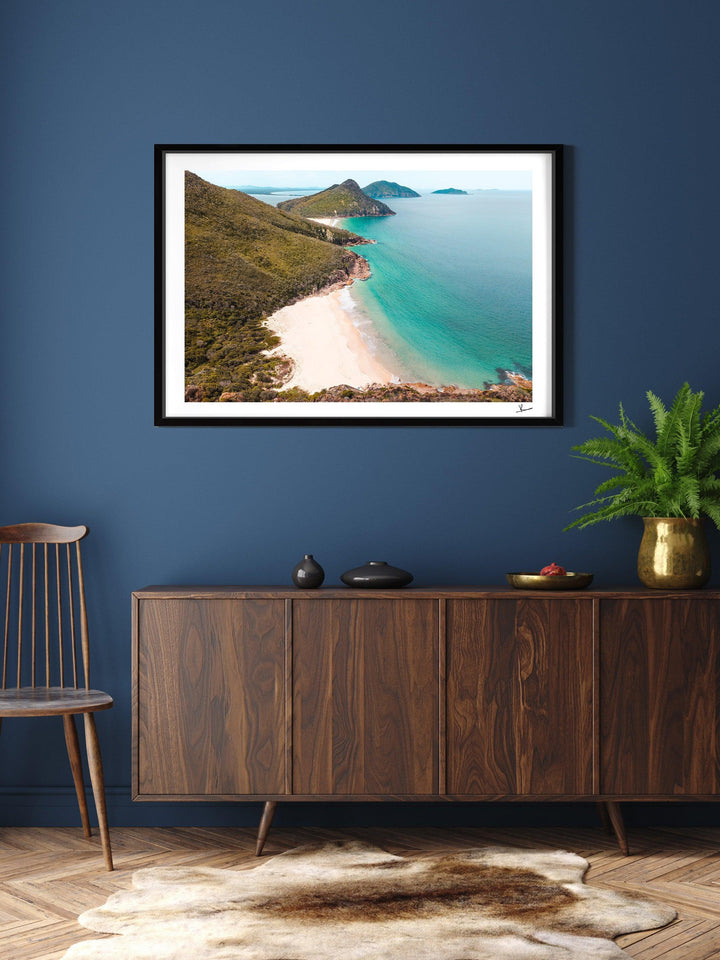 Wreck Beach – Nelson Bay – Port Stephens Wall Art Print