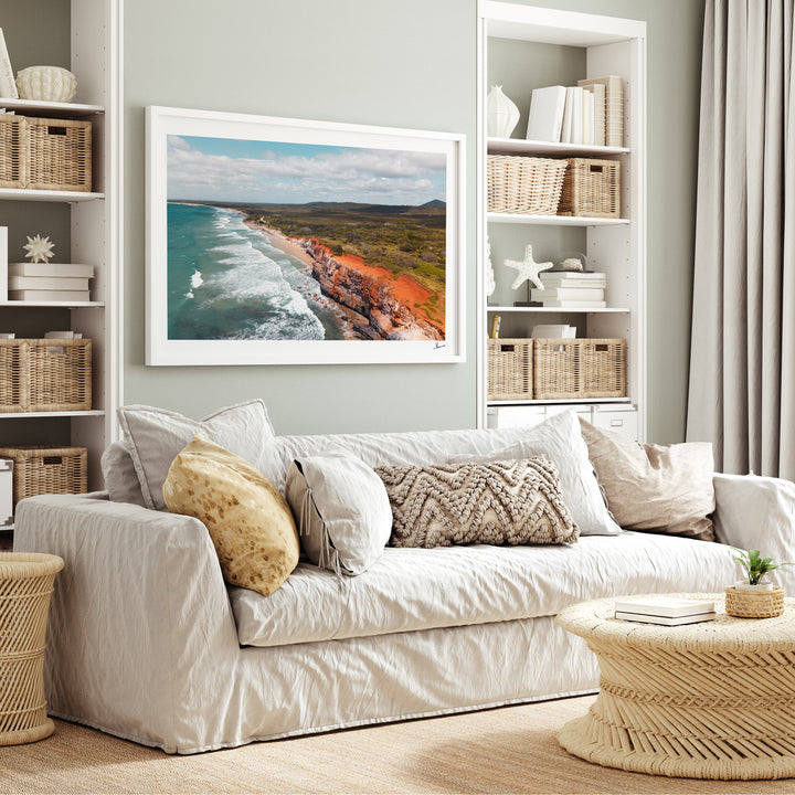 Red Cliff 01 - Wall Art Print