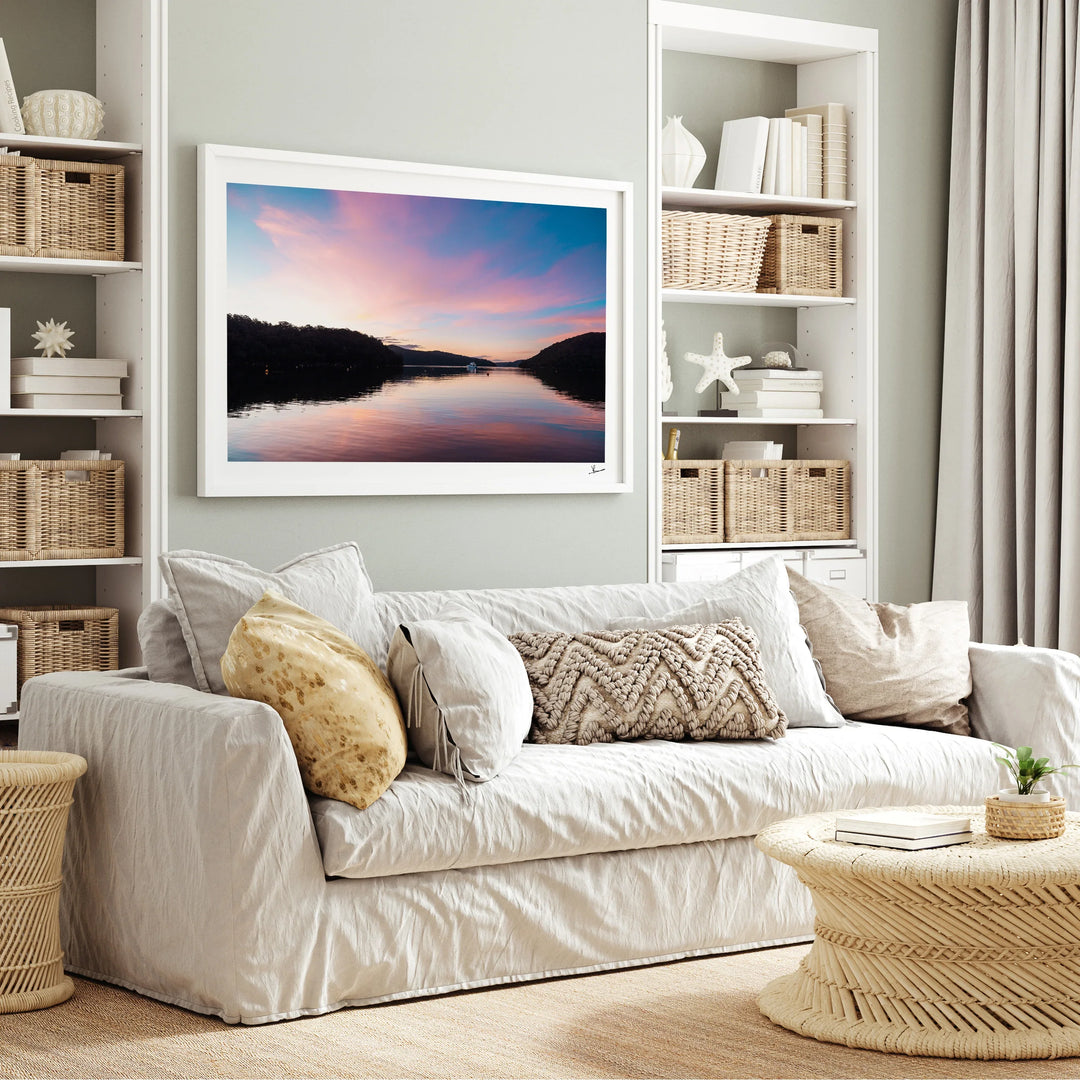 Twilight on the Hawkesbury 01 – Wall Art Print