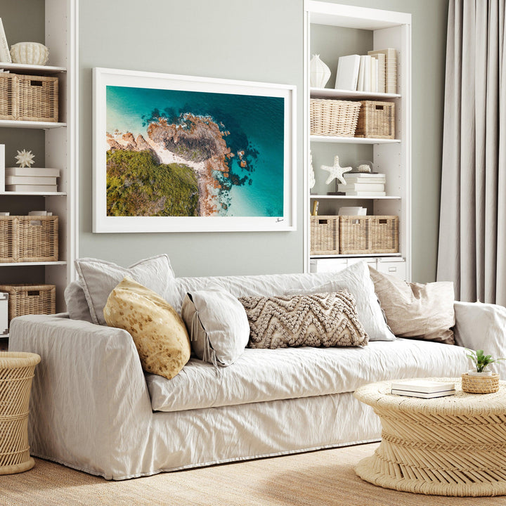Coastal Contrast – Nelson Bay – Port Stephens Wall Art Print