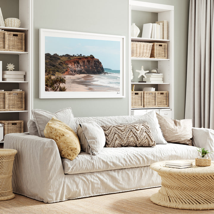 Red Cliff 02 - Wall Art Print