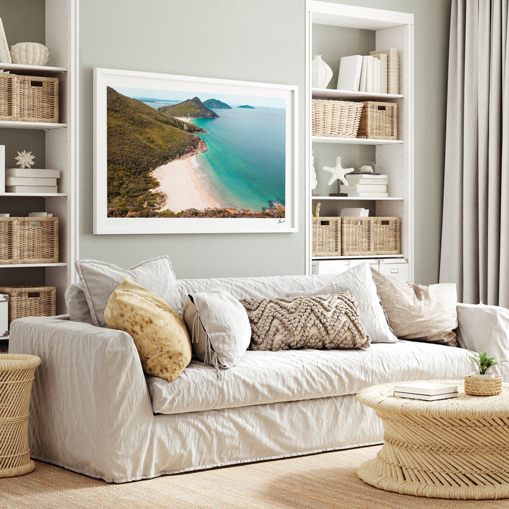 Wreck Beach – Nelson Bay – Port Stephens Wall Art Print
