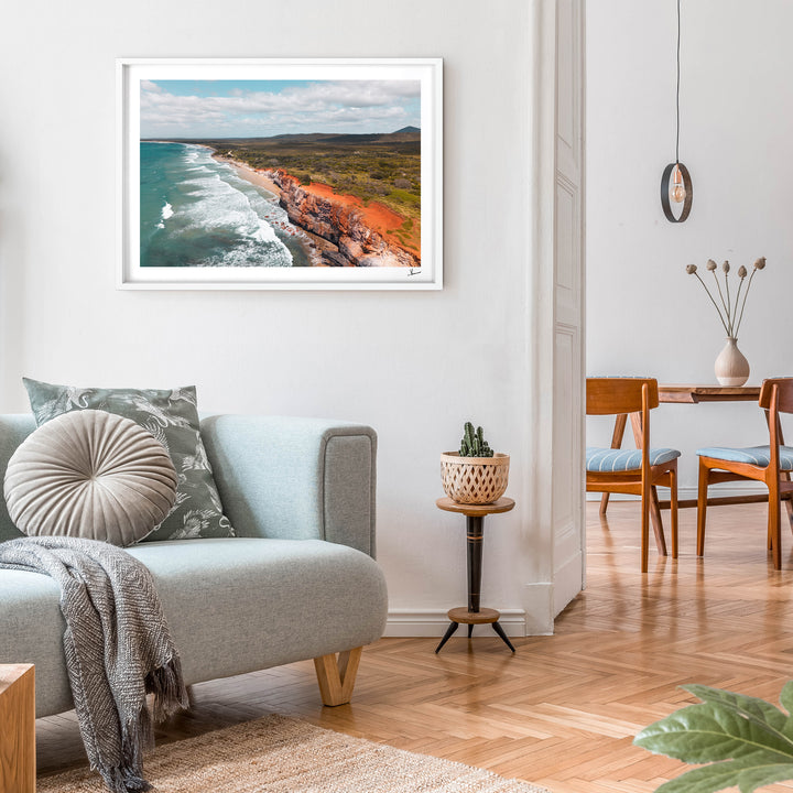 Red Cliff 01 - Wall Art Print