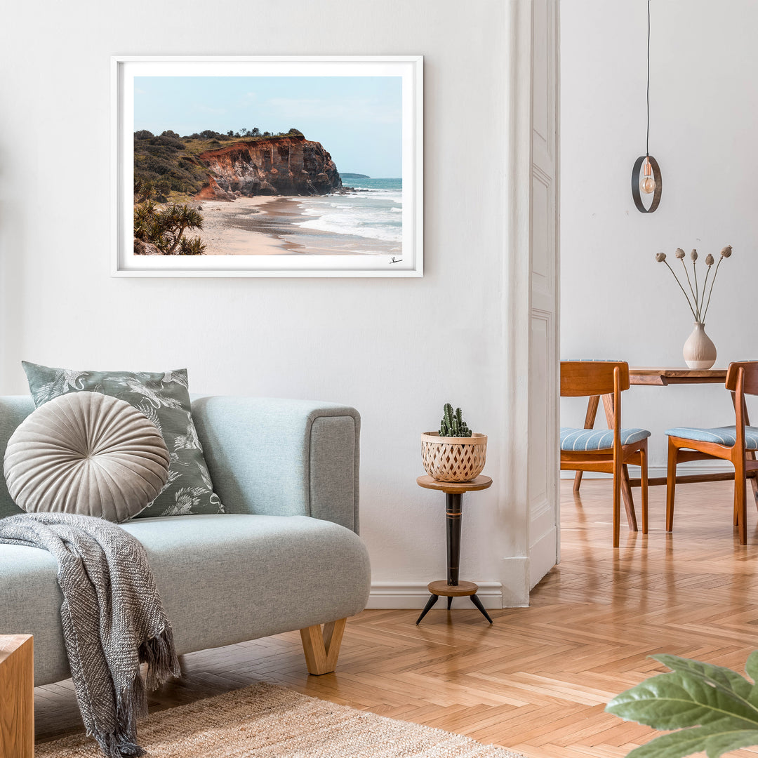 Red Cliff 02 - Wall Art Print