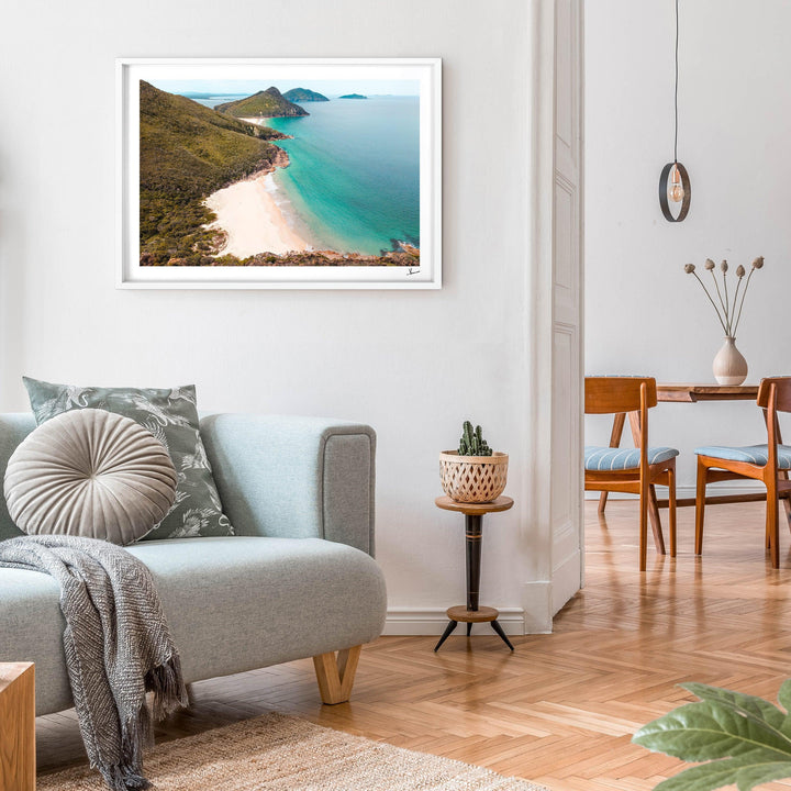 Wreck Beach – Nelson Bay – Port Stephens Wall Art Print