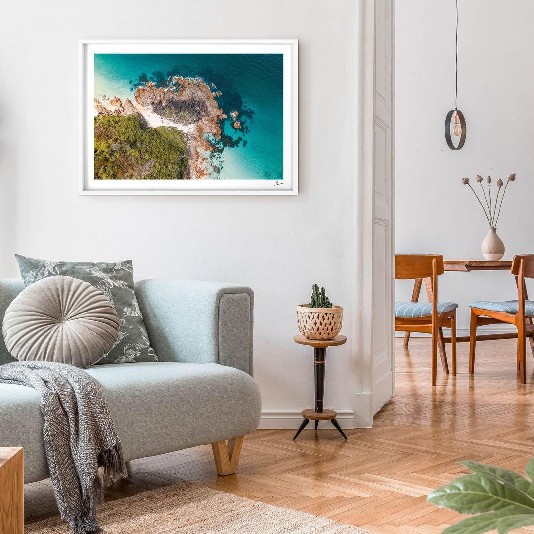 Coastal Contrast – Nelson Bay – Port Stephens Wall Art Print