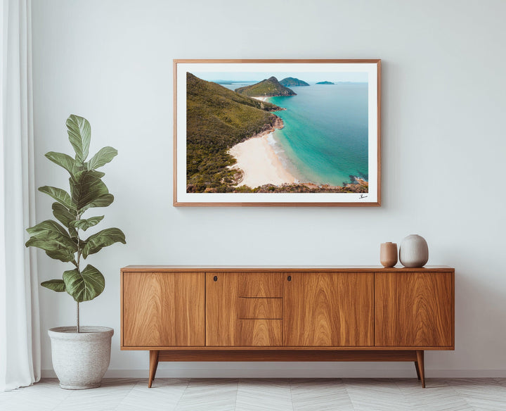 Wreck Beach – Nelson Bay – Port Stephens Wall Art Print