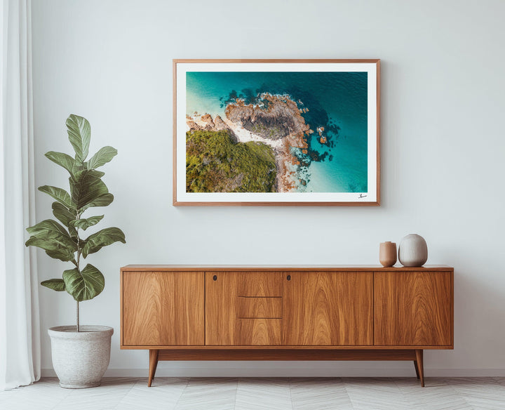 Coastal Contrast – Nelson Bay – Port Stephens Wall Art Print