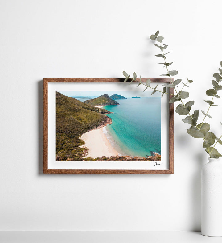 Wreck Beach – Nelson Bay – Port Stephens Wall Art Print