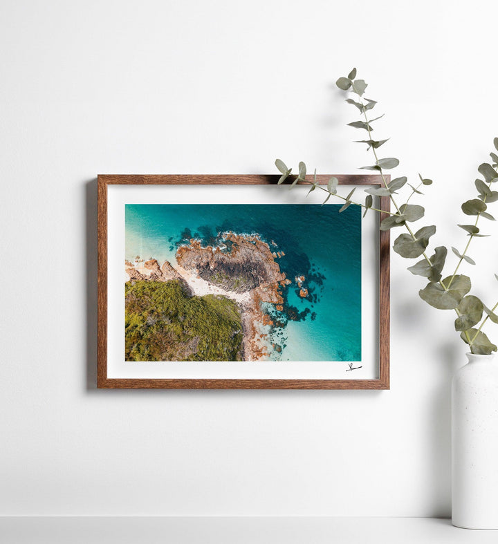 Coastal Contrast – Nelson Bay – Port Stephens Wall Art Print