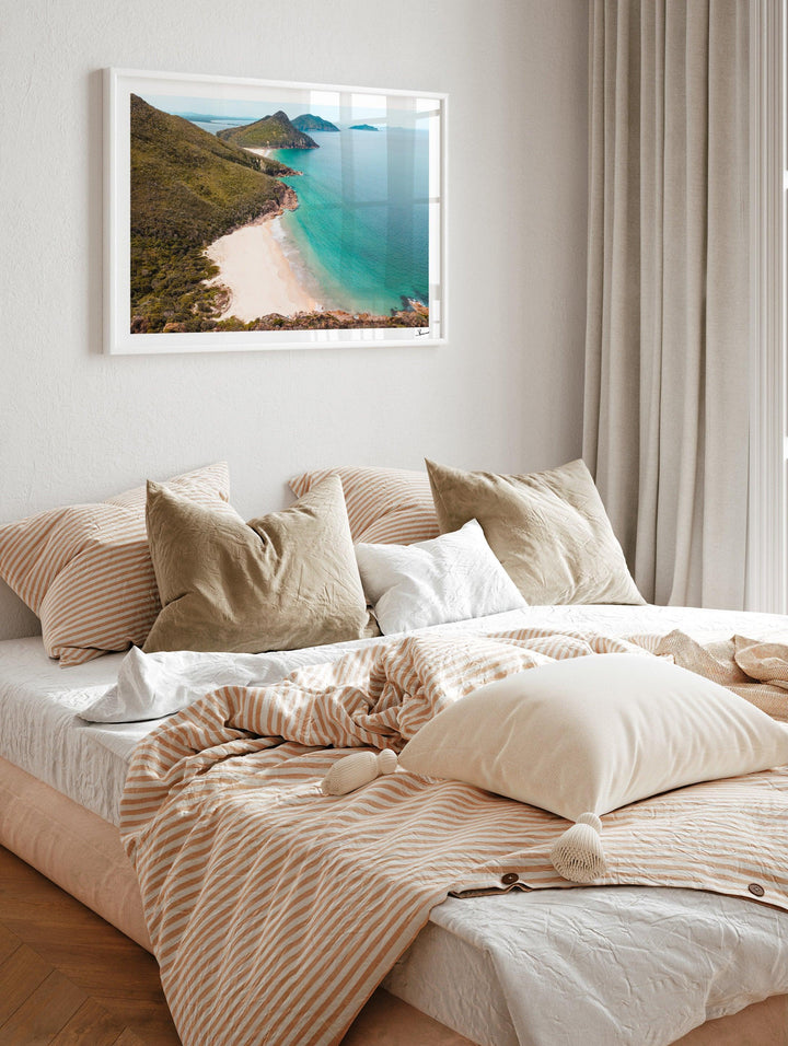 Wreck Beach – Nelson Bay – Port Stephens Wall Art Print