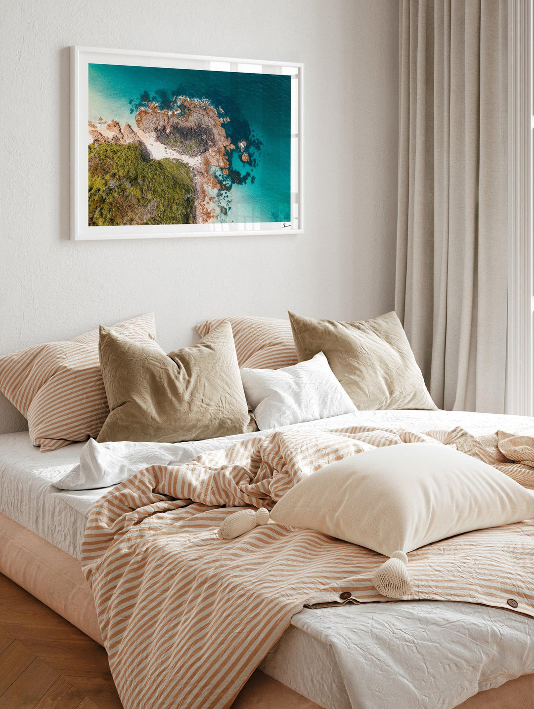 Coastal Contrast – Nelson Bay – Port Stephens Wall Art Print