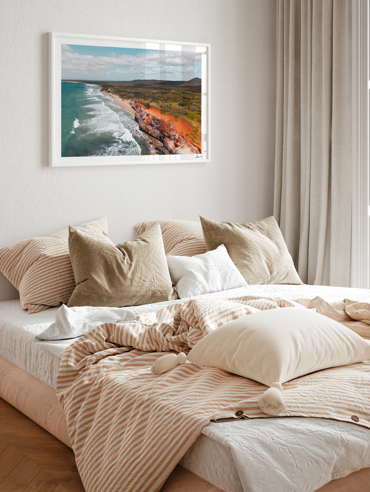 Red Cliff 01 - Wall Art Print