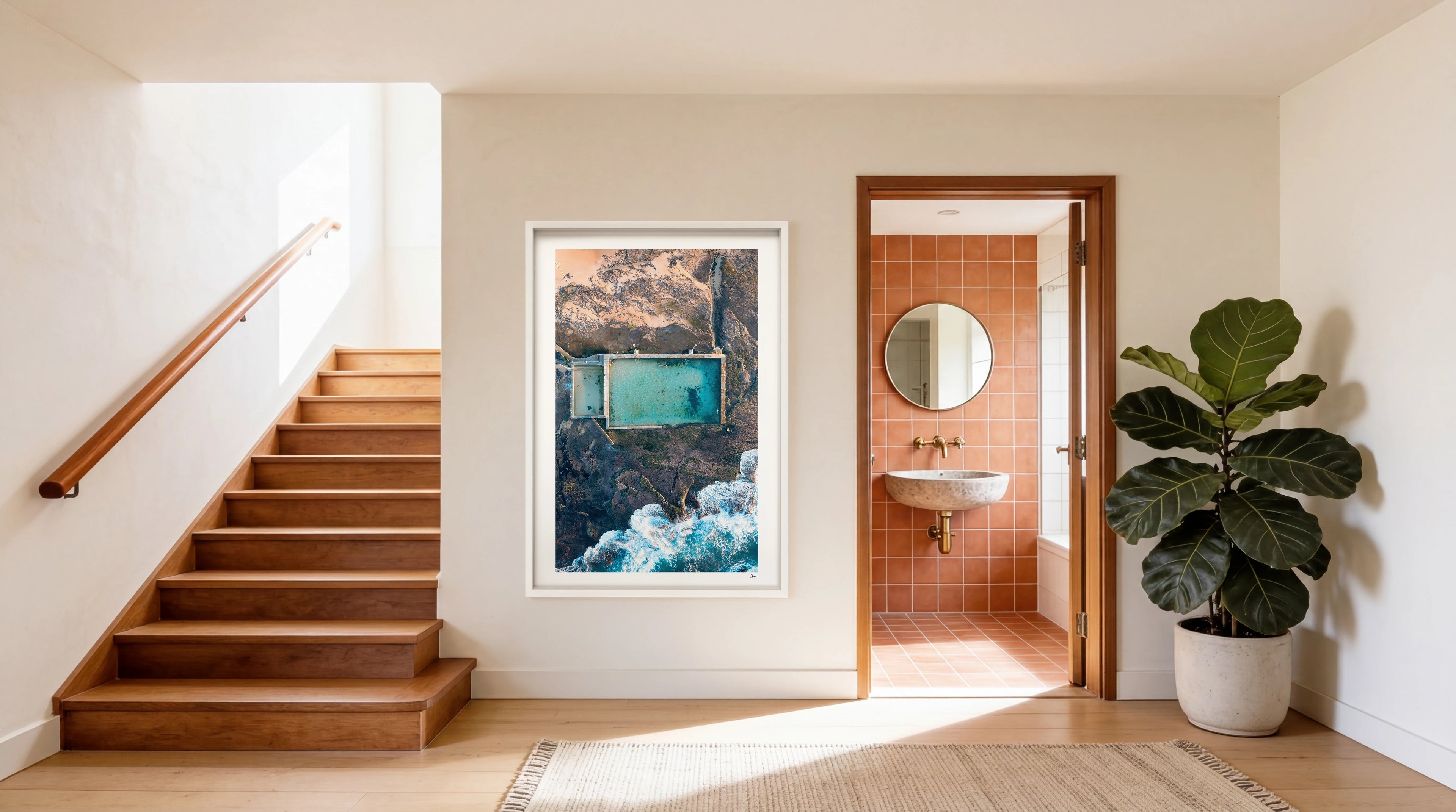 Mona Vale Rock Pool 02 - Wall Art Print