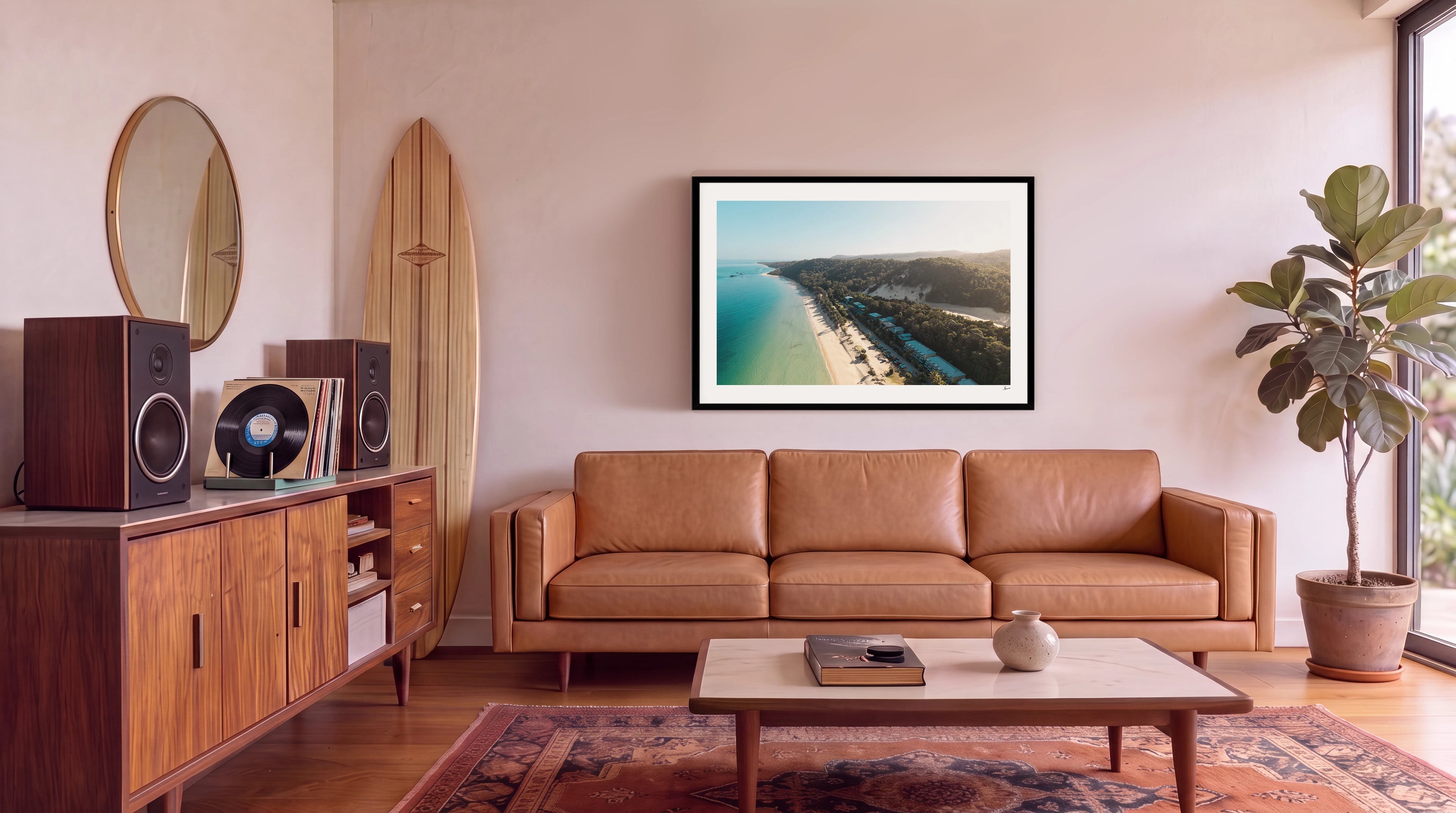 Tangalooma Beach - Moreton Island Wall Art Print