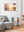 Trial Bay Front Beach Sunrise — framed wall art print styled in a room · Australia Unseen