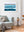 Ningaloo Reef — framed wall art print styled in a room · Australia Unseen