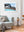 North Sydney Olympic Pool — framed wall art print styled in a room · Australia Unseen