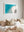 Sand Curve — framed wall art print styled in a room · Australia Unseen