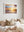 Trial Bay Front Beach Sunrise — framed wall art print styled in a room · Australia Unseen