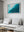 Reef Line — framed wall art print styled in a room · Australia Unseen