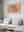 Loose Threads — framed wall art print styled in a room · Australia Unseen