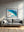 Turquoise Bay — framed wall art print styled in a room · Australia Unseen