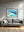 Turquoise Bay — framed wall art print styled in a room · Australia Unseen