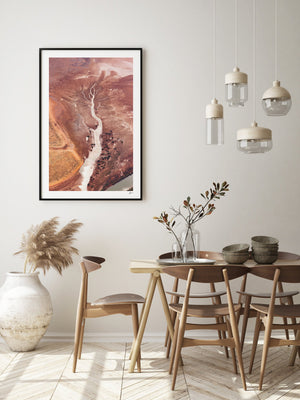 Dry Lightning - Limited Edition — framed wall art print styled in a room · Australia Unseen