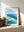 Turquoise Bay — framed wall art print styled in a room · Australia Unseen