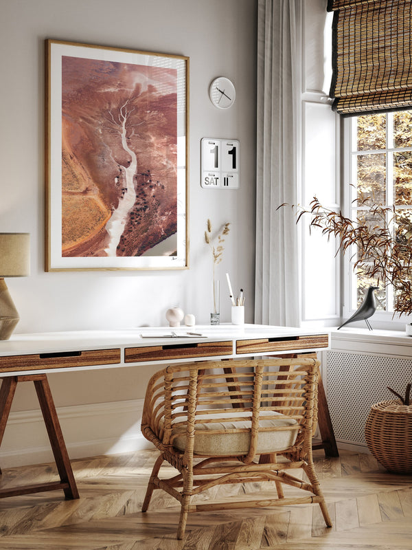 Dry Lightning - Limited Edition — framed wall art print styled in a room · Australia Unseen