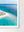 Turquoise Bay — framed wall art print styled in a room · Australia Unseen