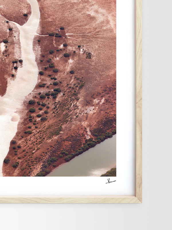 Dry Lightning - Limited Edition — framed wall art print styled in a room · Australia Unseen