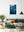 Whales 01 - Sydney — framed wall art print styled in a room · Australia Unseen