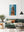 Clock Tower — framed wall art print styled in a room · Australia Unseen
