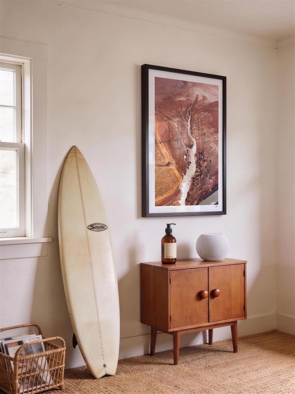 Dry Lightning - Limited Edition — framed wall art print styled in a room · Australia Unseen