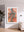 Desert Arteries — framed wall art print styled in a room · Australia Unseen