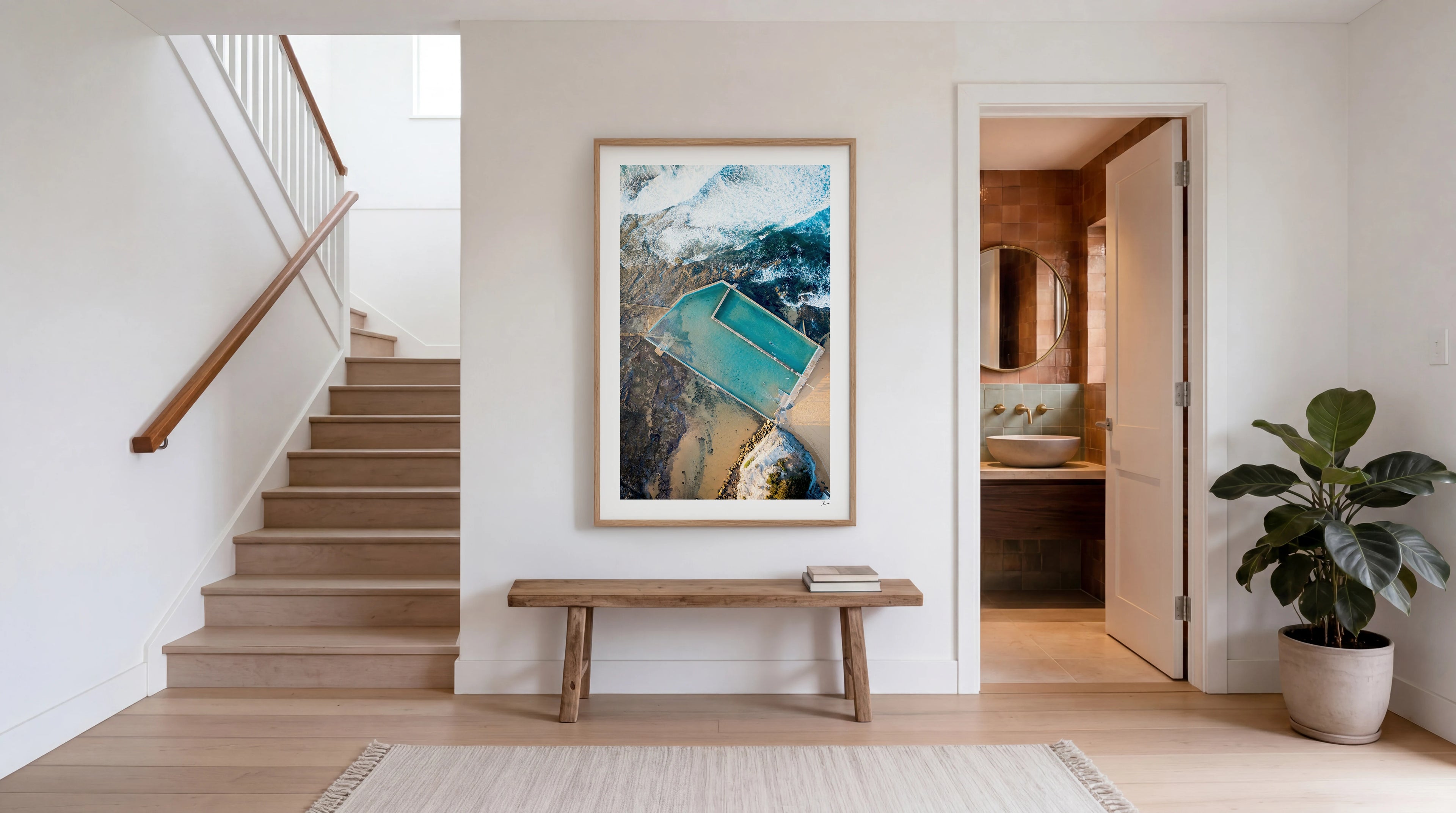 North Narrabeen Rock Pool 02 - Wall Art Print
