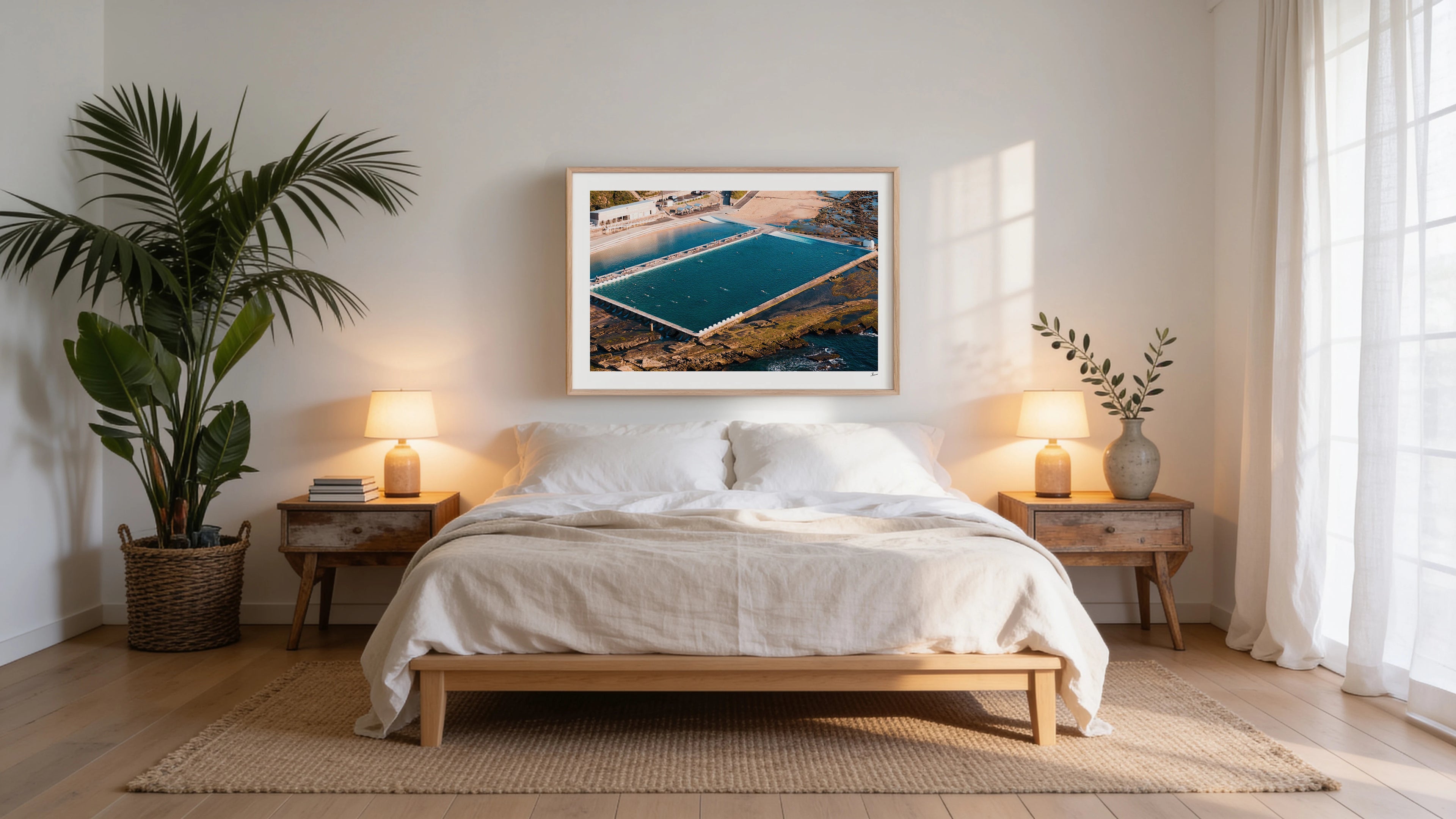 Merewether Ocean Baths 01 - Wall Art Print