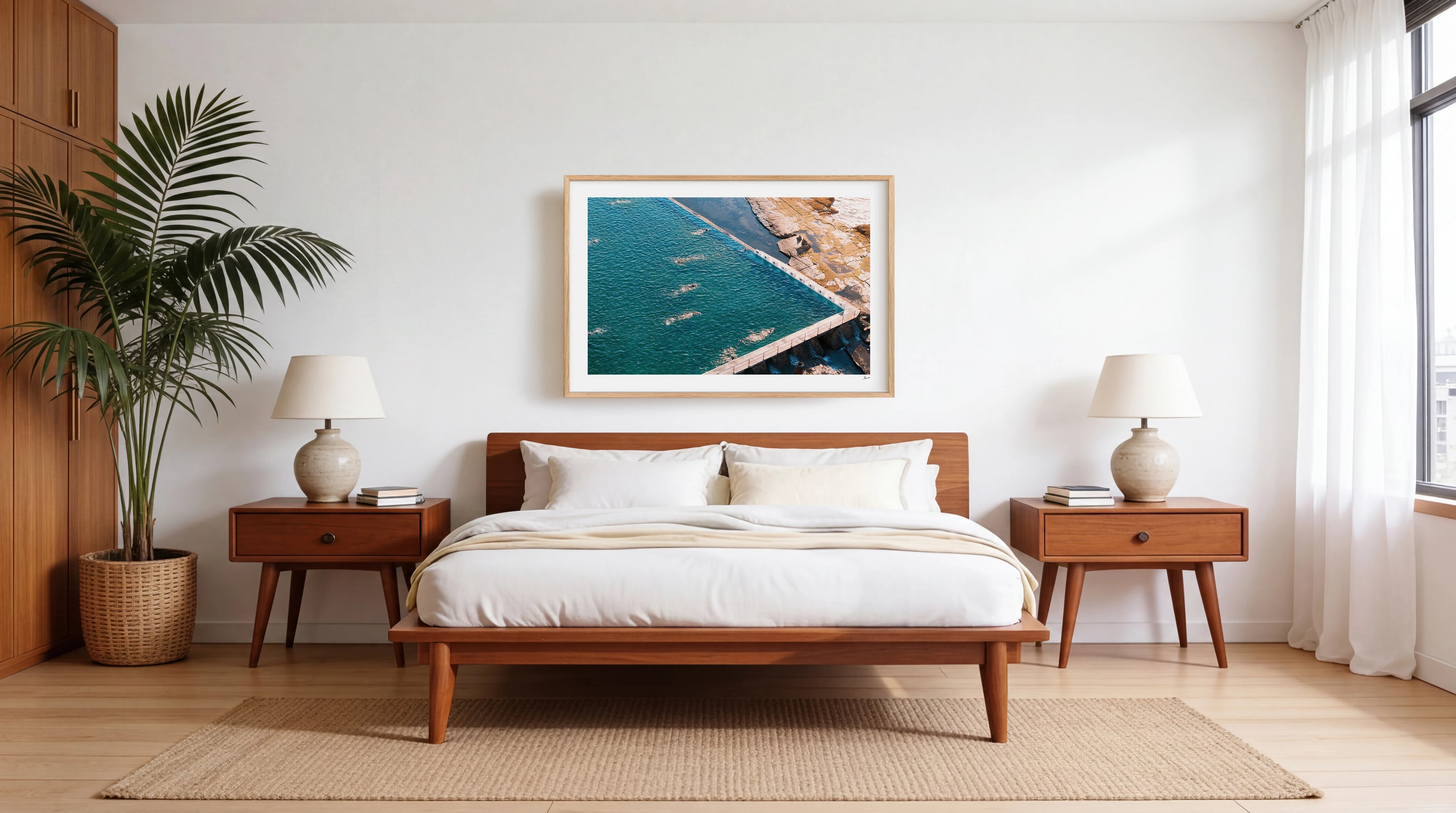 Merewether Ocean Baths 04 - Wall Art Print
